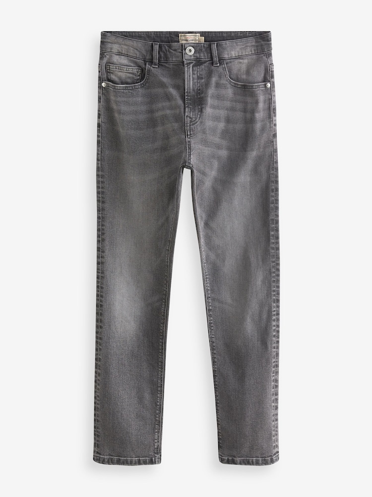 Grey Slim Fit Classic Stretch Jeans - Image 6 of 10