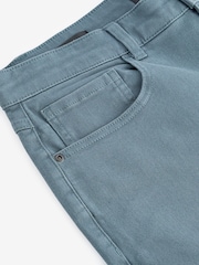 Blue Slim Fit Coloured Stretch Jeans - Image 9 of 10