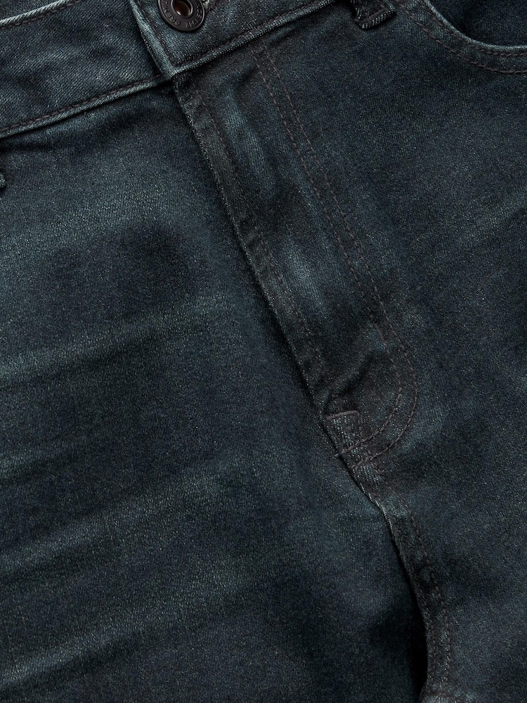 Blue/Green Slim Motion Flex Jeans - Image 3 of 4