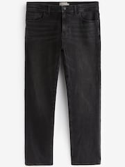 Black Straight Vintage Stretch Authentic Jeans - Image 6 of 10