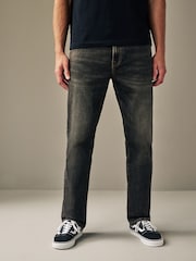 Коричневый оттенок - Прямой - Vintage Wash Denim Jeans - Image 1 of 11