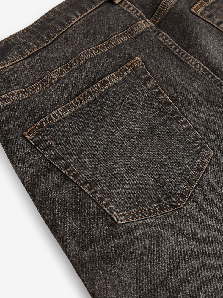 Brown Tint Straight Vintage Stretch Authentic Jeans - Image 10 of 11
