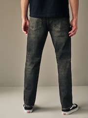 Коричневый оттенок - Прямой - Vintage Wash Denim Jeans - Image 2 of 11