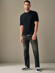 Коричневый оттенок - Прямой - Vintage Wash Denim Jeans - Image 3 of 11
