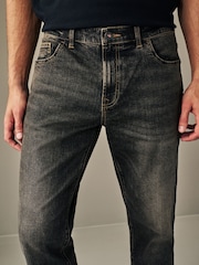 Коричневый оттенок - Прямой - Vintage Wash Denim Jeans - Image 5 of 11