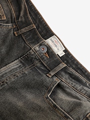 Коричневый оттенок - Прямой - Vintage Wash Denim Jeans - Image 8 of 11