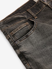 Коричневый оттенок - Прямой - Vintage Wash Denim Jeans - Image 9 of 11