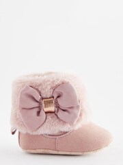 Baker by Ted Baker Baby Mädchen Warme Stiefelchen mit Fellimitat, Rosa - Bild 2 von 5