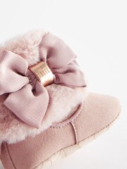 Baker by Ted Baker Baby Mädchen Warme Stiefelchen mit Fellimitat, Rosa - Bild 4 von 5