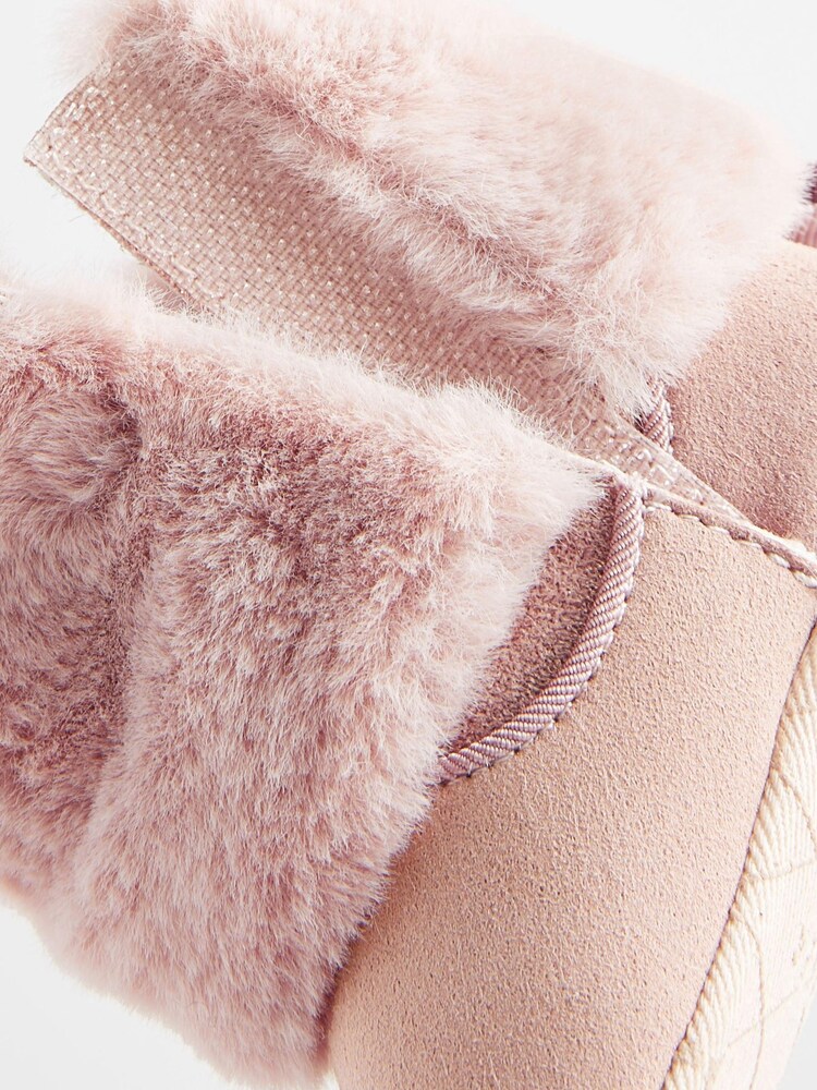 Baker by Ted Baker Baby Mädchen Warme Stiefelchen mit Fellimitat, Rosa - Bild 5 von 5 Baker by Ted Baker Baby Mädchen Warme Stiefelchen mit Fellimitat, Rosa - Bild 5 von 5