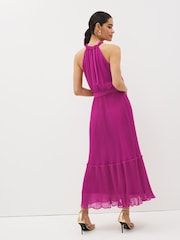 Emme Marella Pink Sleevless Draped Maxi Dress - Image 2 of 5