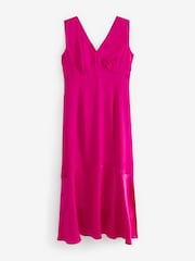 Emme Marella Pink	 V-Neck Maxi Dress - Image 6 of 6