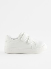 White Touch Fastening Adjustable Strap Shoes - Image 2 of 6