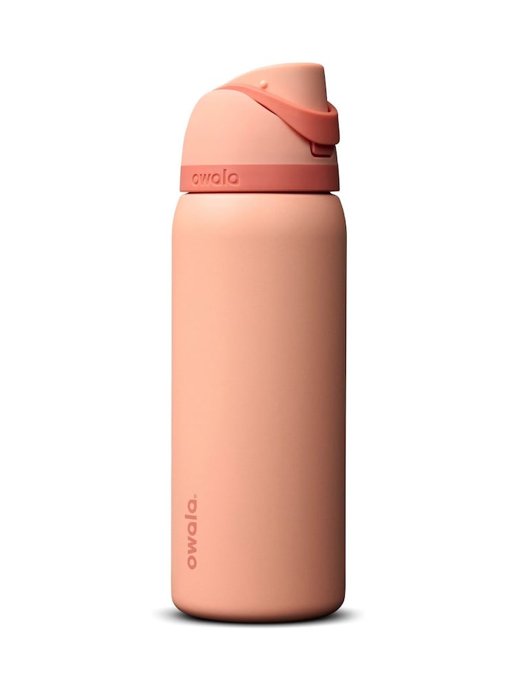 owala Peach of Mind FreeSip® 32oz Stainless Steel Water Bottle - Image 1 of 5 owala Peach of Mind FreeSip® 32oz Stainless Steel Water Bottle - Image 1 of 5