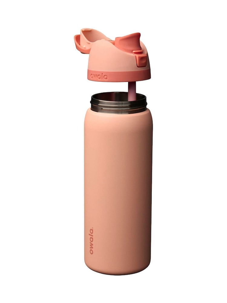 owala Peach of Mind FreeSip® 32oz Stainless Steel Water Bottle - Image 2 of 5 owala Peach of Mind FreeSip® 32oz Stainless Steel Water Bottle - Image 2 of 5