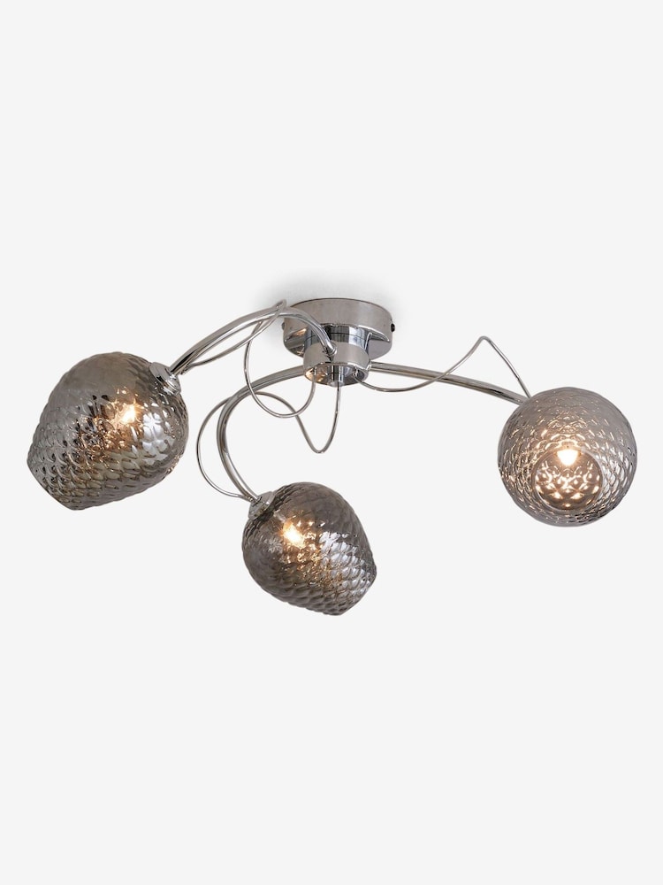 Smoke Grey Kira 3lt Flush And Touch Lamp Spare Part for D41057 and D41058 - Image 3 of 3