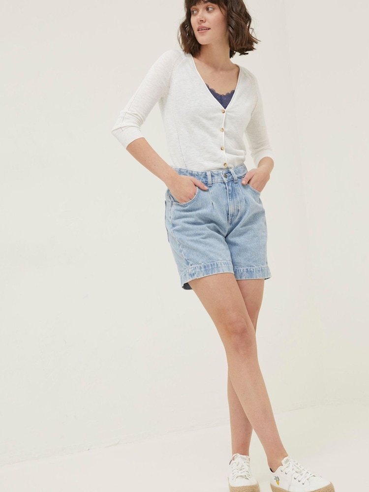 FatFace White Rose Cardigan - Image 1 of 5 FatFace White Rose Cardigan - Image 1 of 5