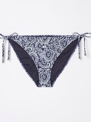 FatFace Blue Watercolour Bikini Bottoms - Image 4 of 4