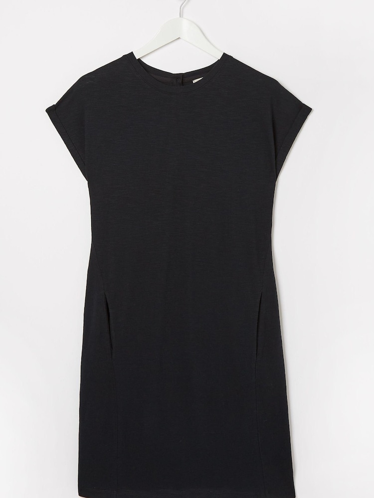 FatFace Black Jersey Iris Dress - Image 4 of 4
