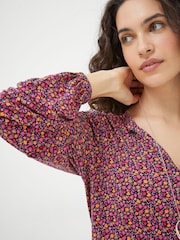 FatFace Red Poppy Retro Ditsy Tunic - Image 4 of 4