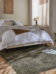 Green Premium Cosy Shaggy Rug - Image 2 of 7