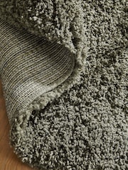 Green Premium Cosy Shaggy Rug - Image 5 of 7