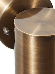 BHS Bronze Brac Solid Brass 1LT Up or Down GU10 Wall Light - Image 3 of 3