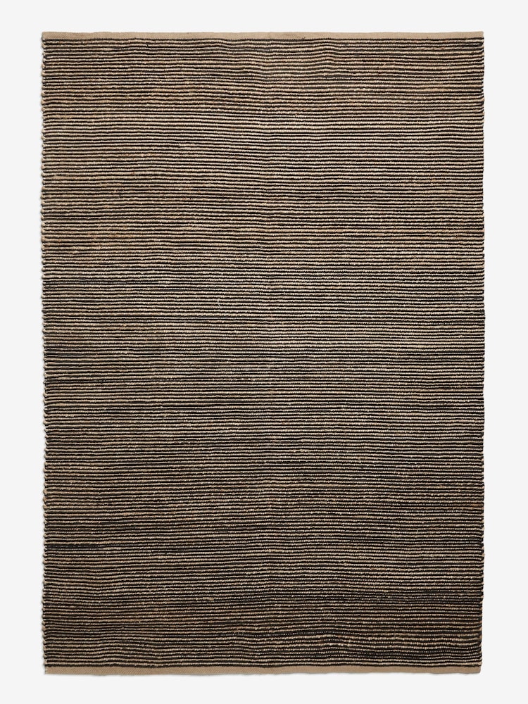 Natural/Black Jute Jara Rug - Image 6 of 6 Natural/Black Jute Jara Rug - Image 6 of 6