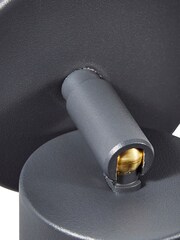 BHS Black Leto 1LT Adjustable Wall Light - Image 3 of 3