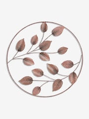 Bronze Leaf Indoor and Outdoor Wall Art Plaque - Image 2 of 3