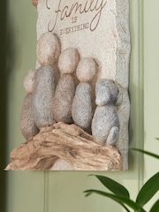 Grey Pebble Family Wall Art - Image 3 of 5