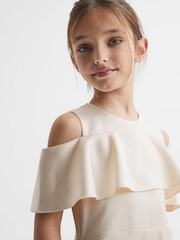 Reiss Ivory Henny Off-The-Shoulder Jumpsuit - Image 4 of 6