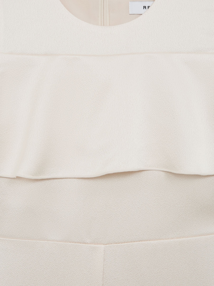 Reiss Ivory Henny Off-The-Shoulder Jumpsuit - Image 6 of 6