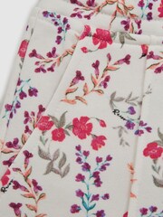 Reiss Pink Print Harper 9-12 yrs Relaxed Floral Printed Shorts - Image 6 of 6