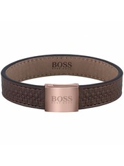 BOSS Brown Ladies Jewellery Signature Bracelet - Image 1 of 2