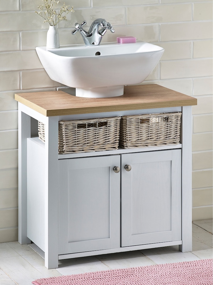 Chalk Malvern Under Sink Unit Under Sink Storage Unit - Image 1 of 7