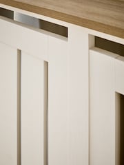Cream Oak Effect Malvern Radiator Cover - Image 2 of 7