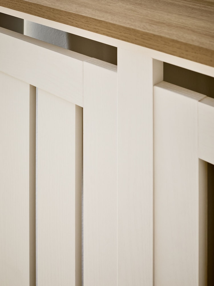 Cream Oak Effect Malvern Radiator Cover - Image 2 of 7