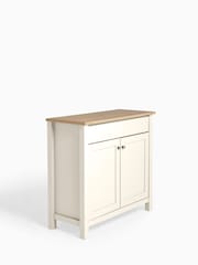 Cream Malvern Oak Effect Sideboard Desk - Image 7 of 8