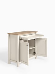 Cream Malvern Oak Effect Sideboard Desk - Image 8 of 8