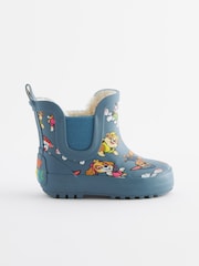 Blue PAW Patrol  Warm Lined Ankle Wellies - Image 2 of 5
