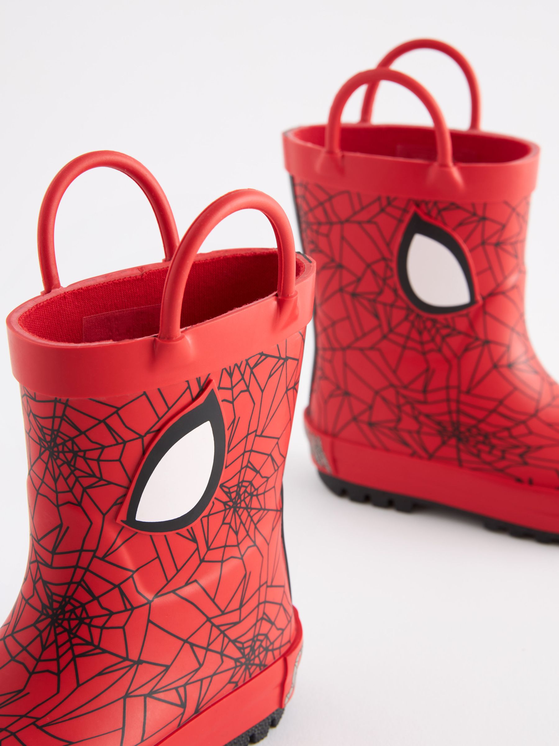 Buy Spider Man Red Handle Wellies from Next Luxembourg