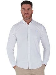 Raging Bull 100% Cotton Classic Long Sleeve Oxford Shirt - Image 1 of 7