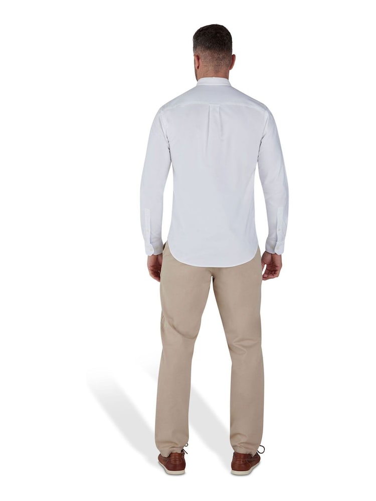 Raging Bull 100% Cotton Classic Long Sleeve Oxford Shirt - Image 2 of 7