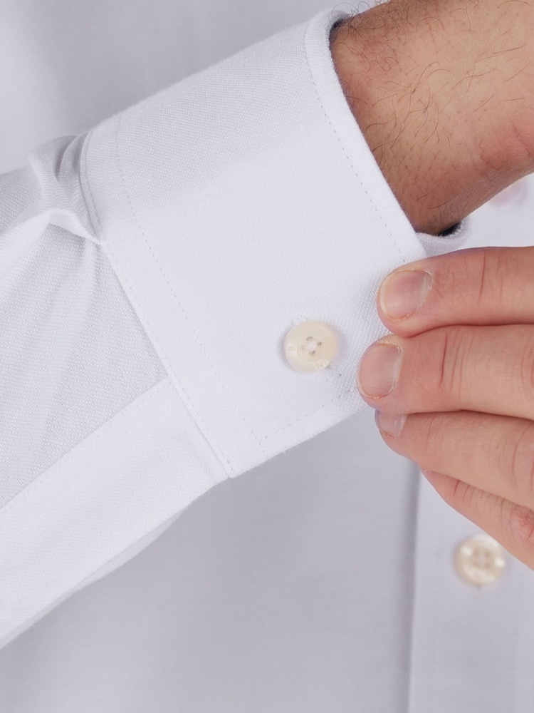 Raging Bull 100% Cotton Classic Long Sleeve Oxford Shirt - Image 4 of 7