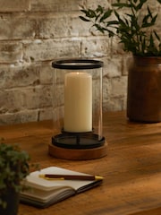 Black Bronx Hurricane Candle Holder - Image 1 of 5