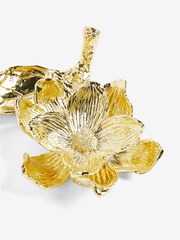 Ringhalter aus Gusseisen mit Blumendesign - Bild 3 von 3