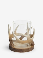 Natural Antler Hurricane Candle Holder - Image 4 of 5