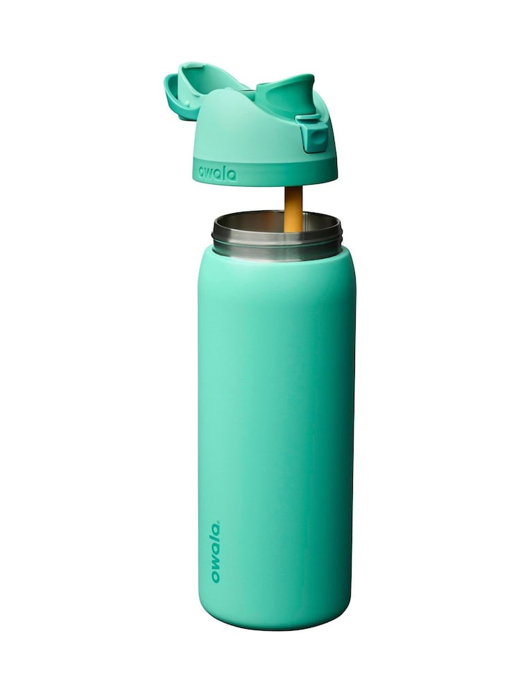 owala 90s Kid FreeSip® 32oz Stainless Steel Water Bottle - Image 2 of 5 owala 90s Kid FreeSip® 32oz Stainless Steel Water Bottle - Image 2 of 5