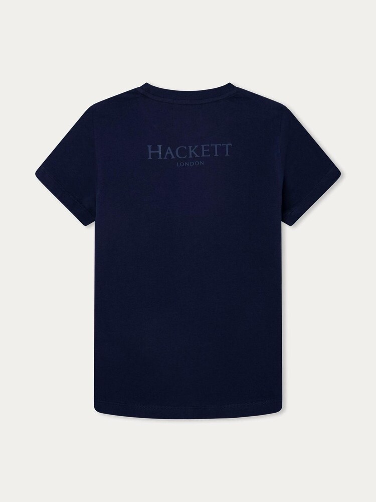 Hackett Kids Blue London T-Shirt - Image 2 of 2 Hackett Kids Blue London T-Shirt - Image 2 of 2
